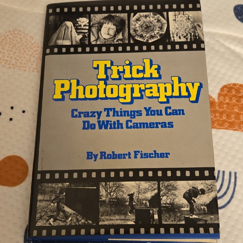 Trick Photography Book by Robert Fischer - Black and Gray Cover